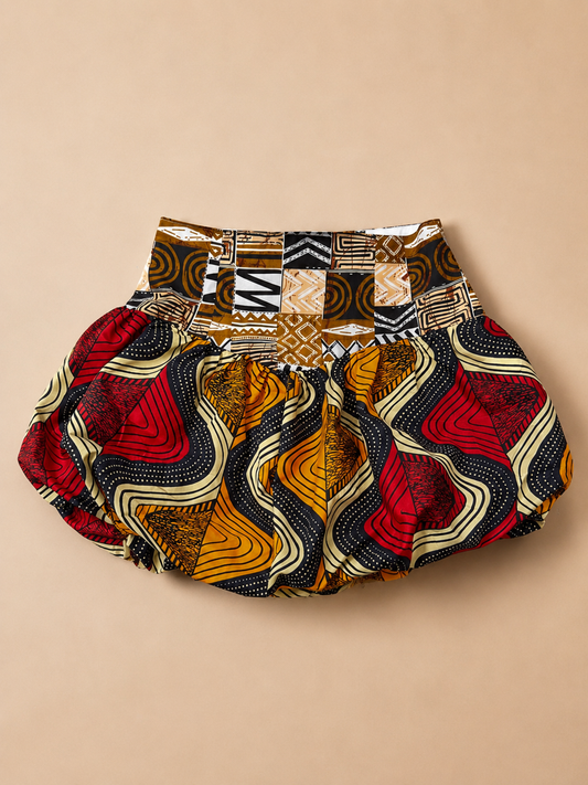 Amaka bubble skirt