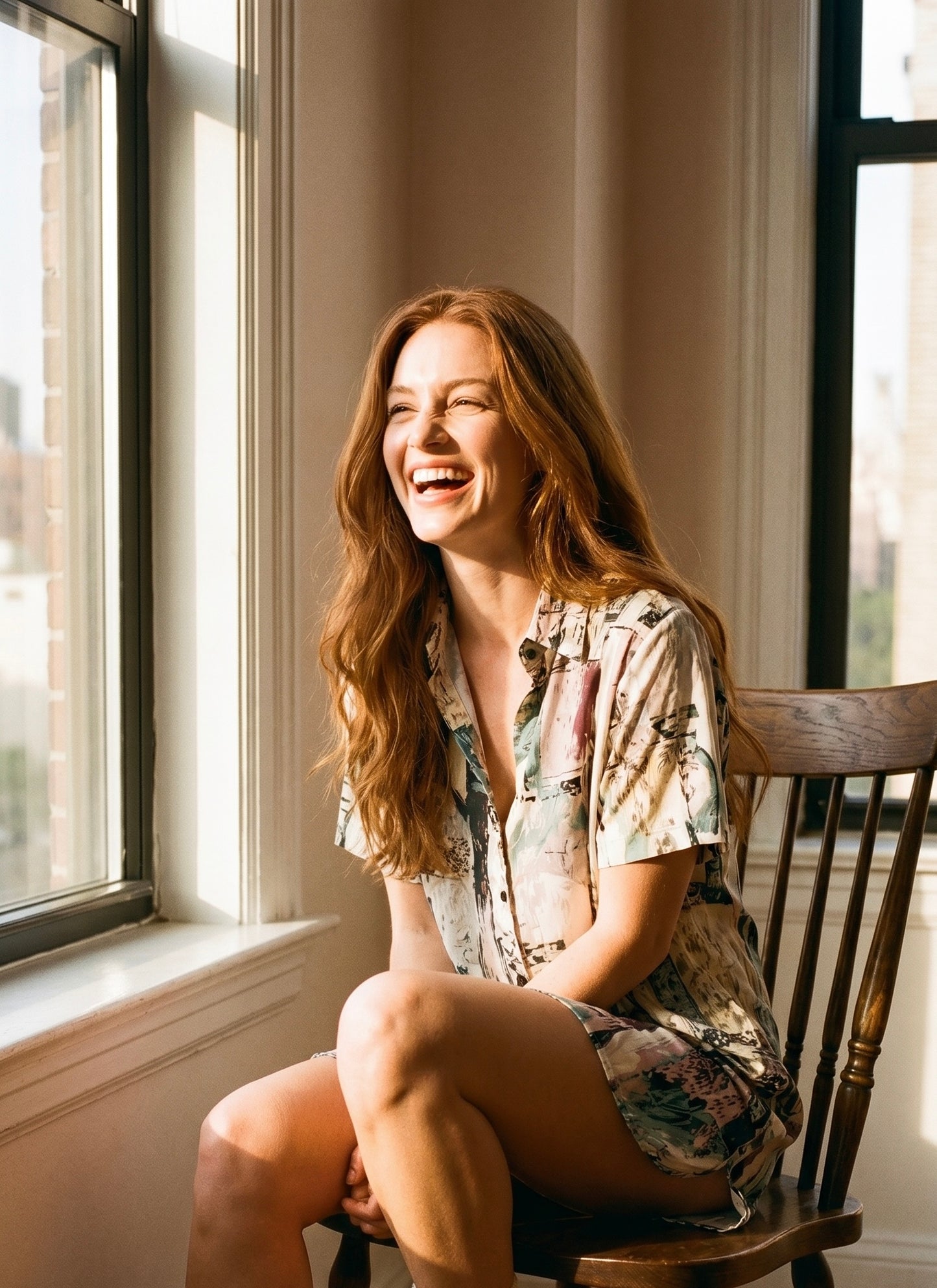 The Vintage muse shirt dress