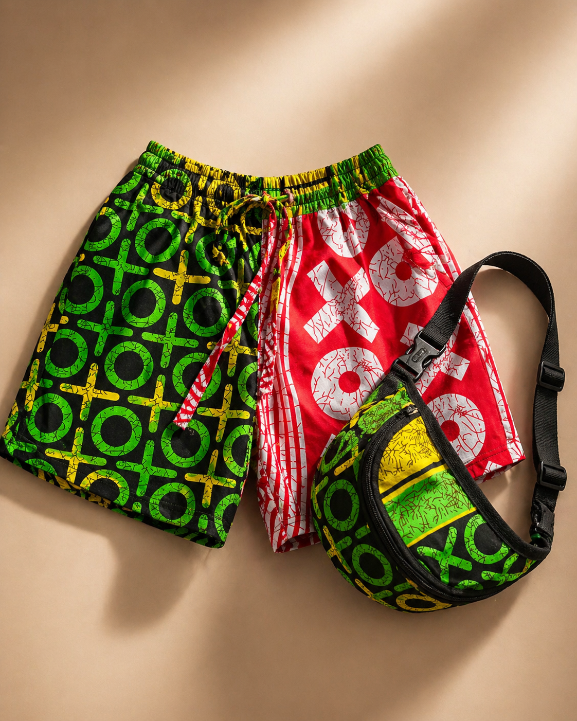 Love nwantiti (Xoxo) short x bum bag