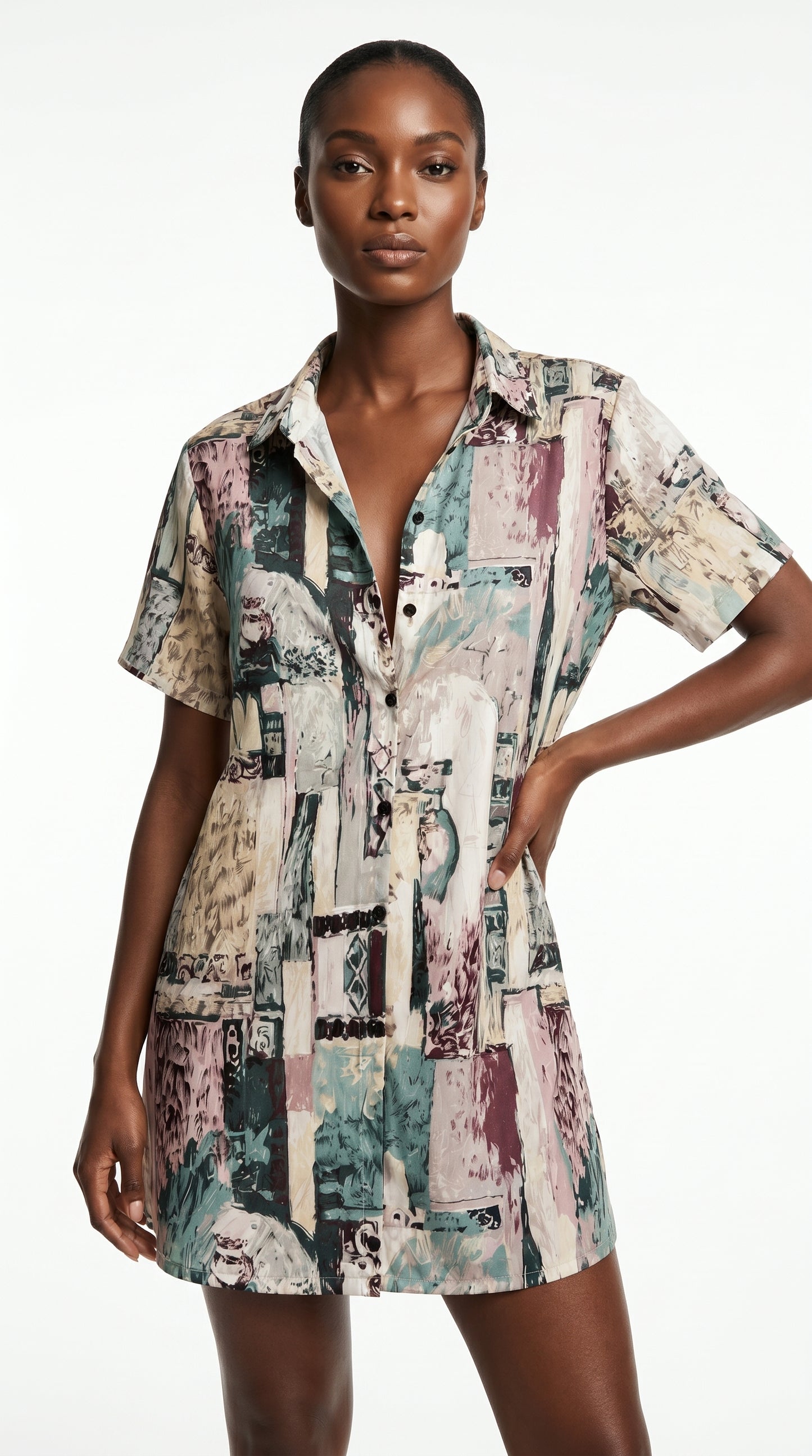 The Vintage muse shirt dress