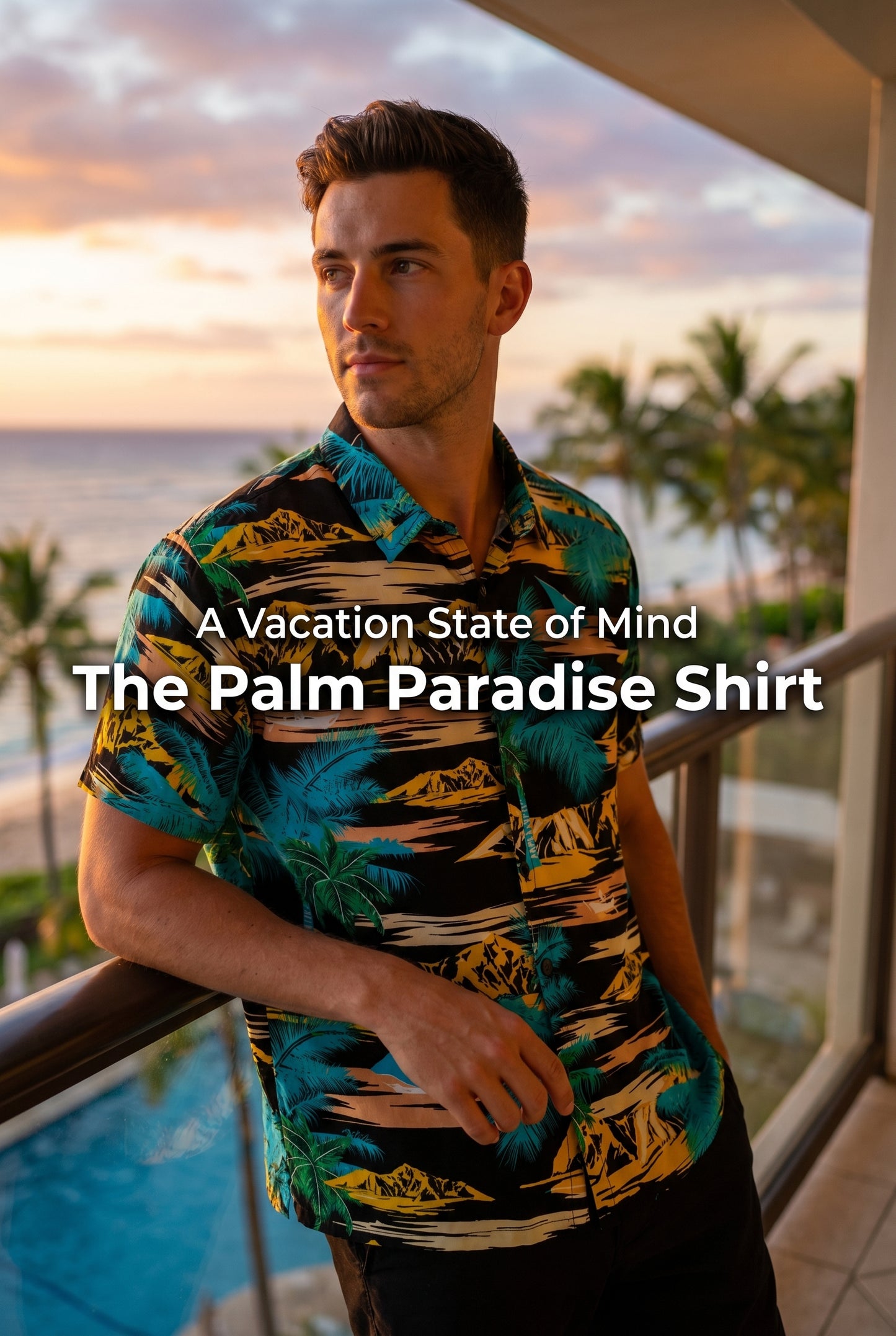 The palm paradise shirt
