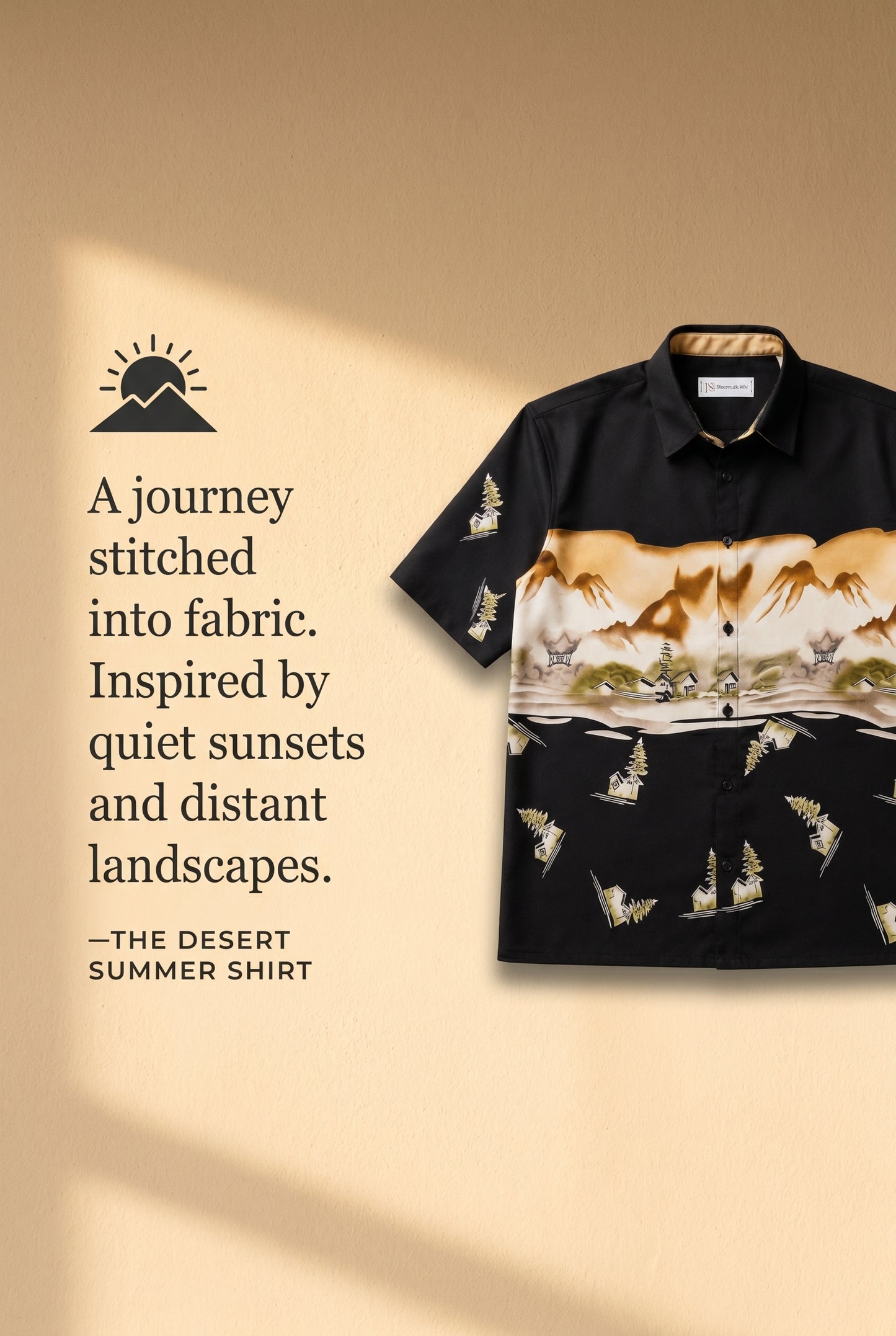 The Desert summer shirt