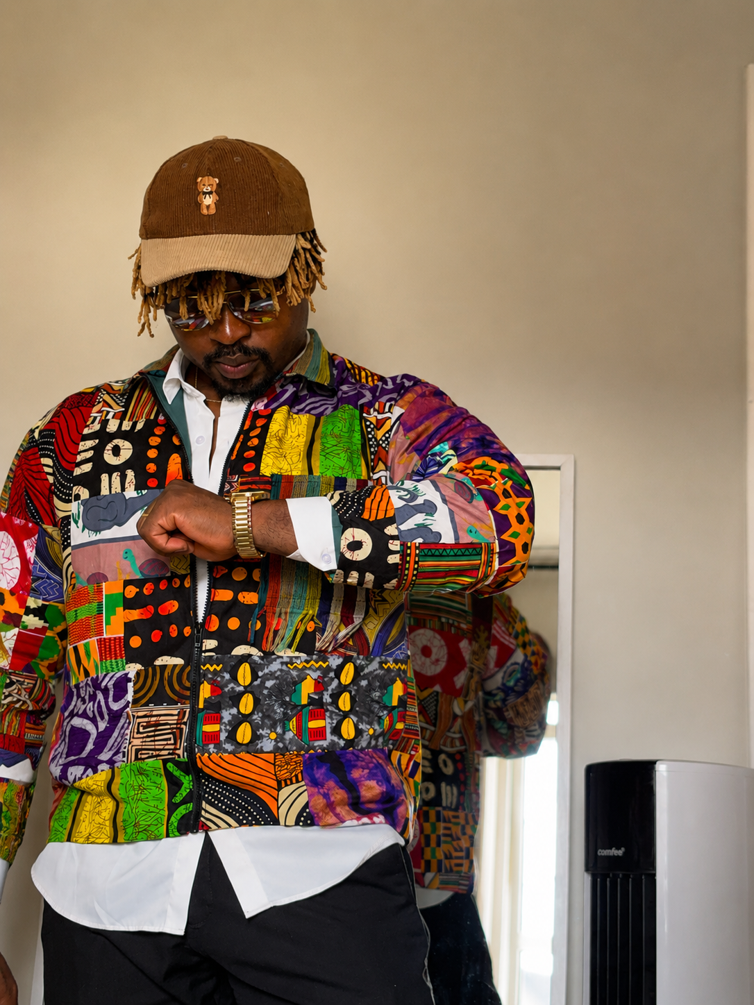 The Sustainable Statement Ankara jacket