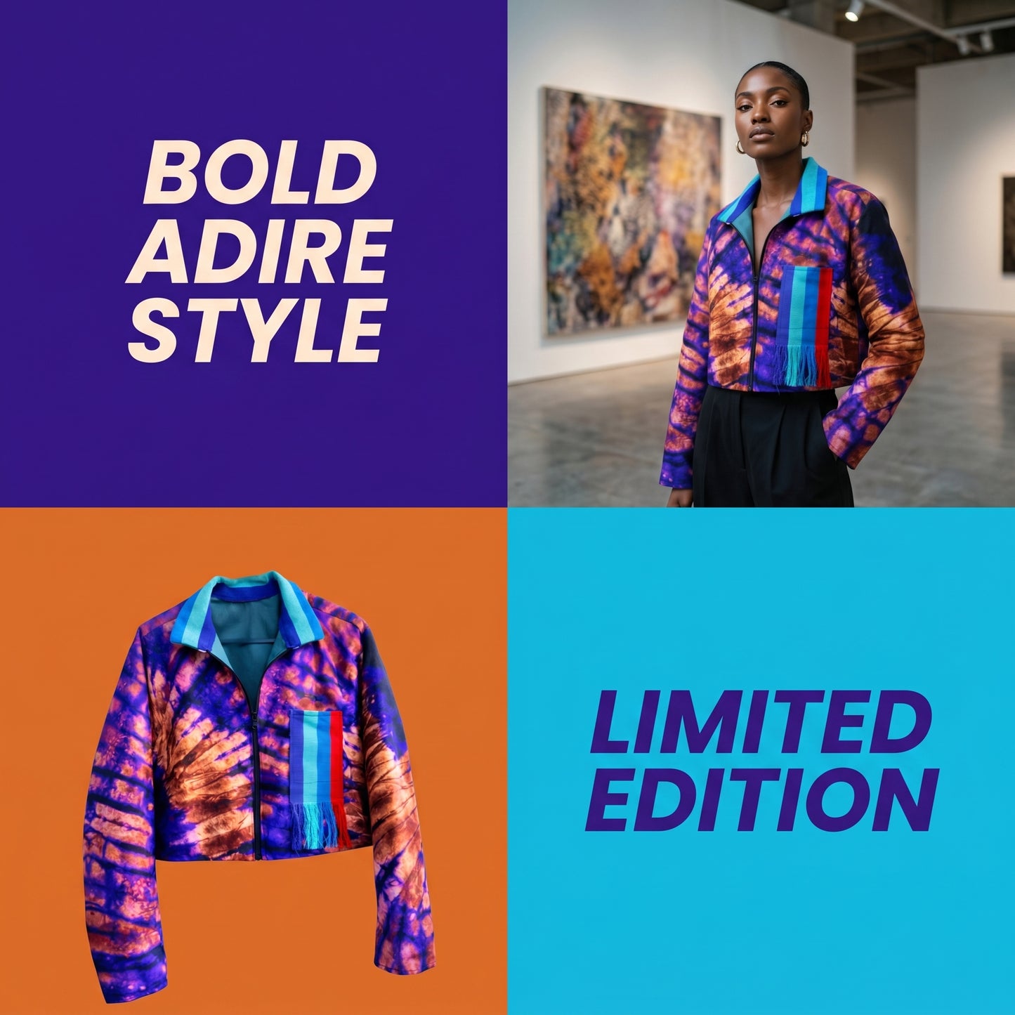 Aurora Adire jacket