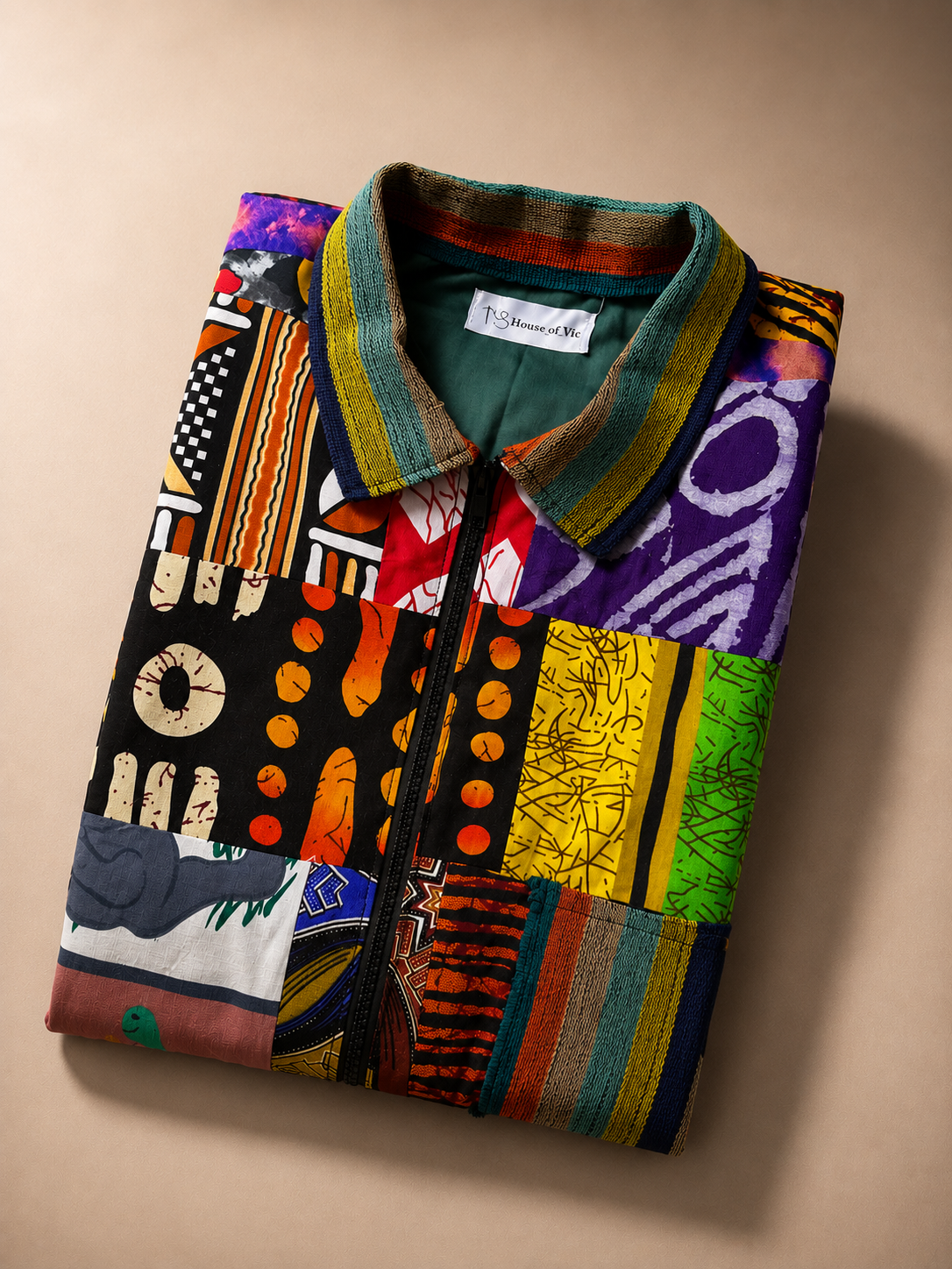 The Sustainable Statement Ankara jacket