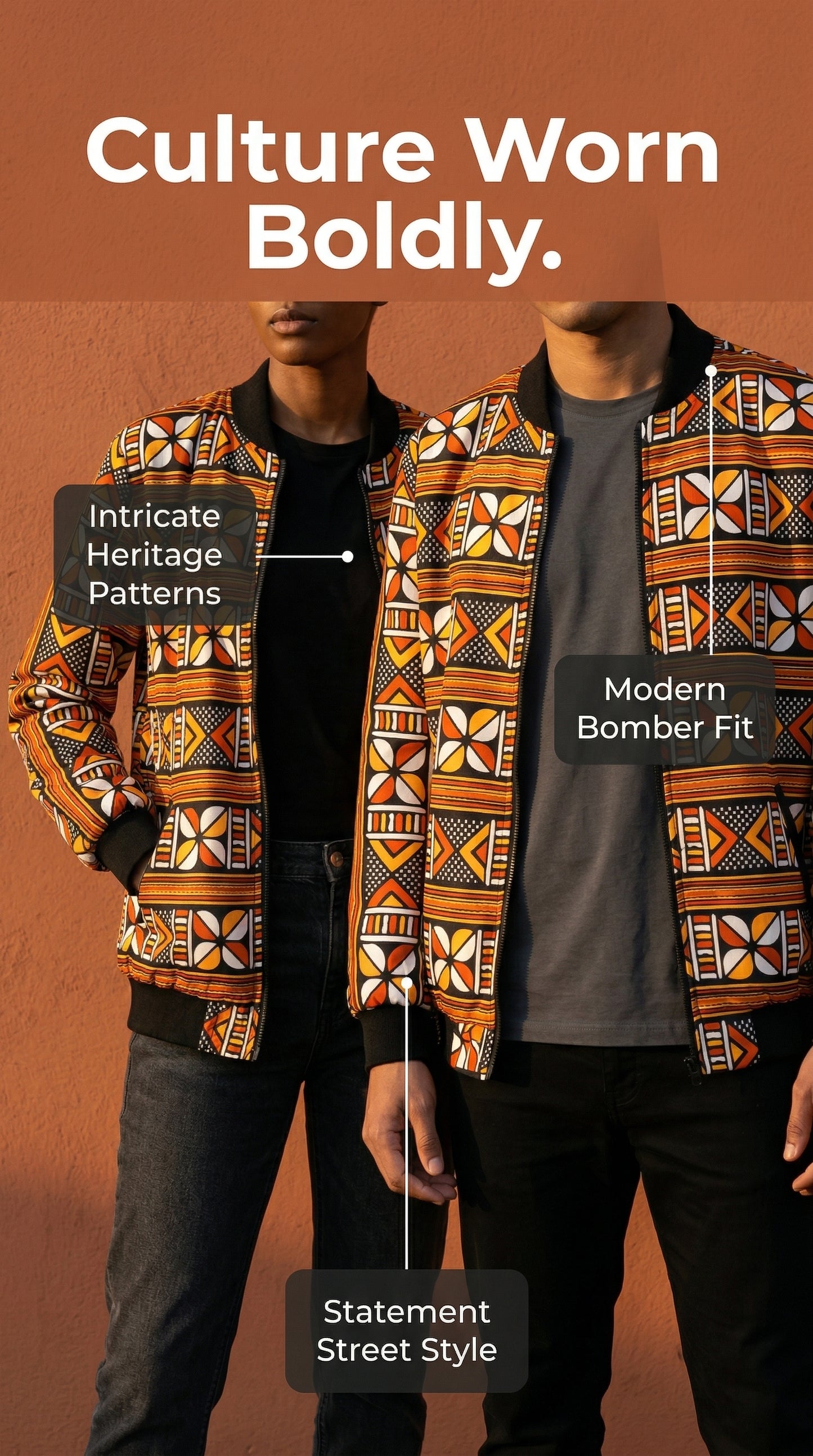Zamani Bomber jacket