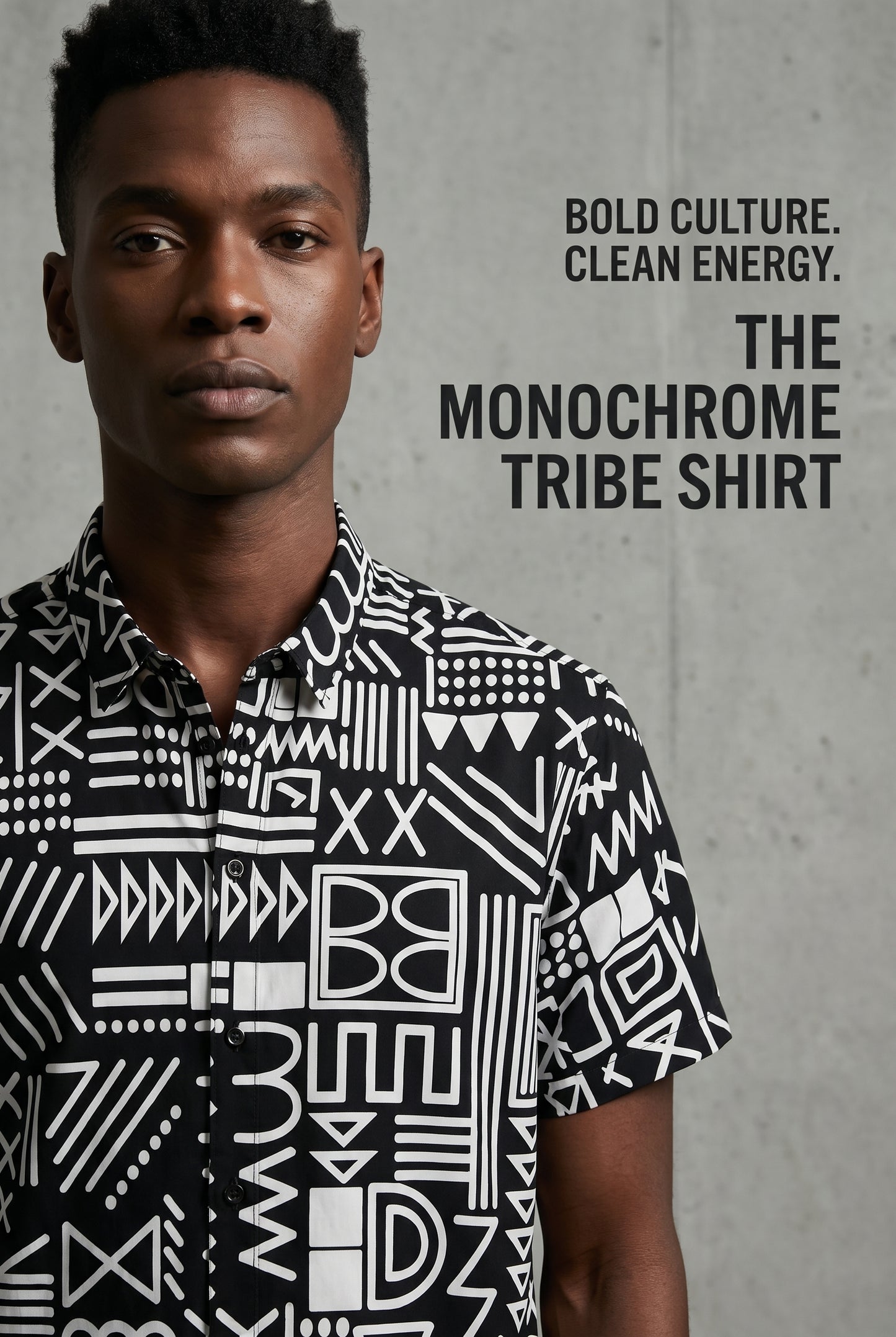The Monochrome Tribe shirt