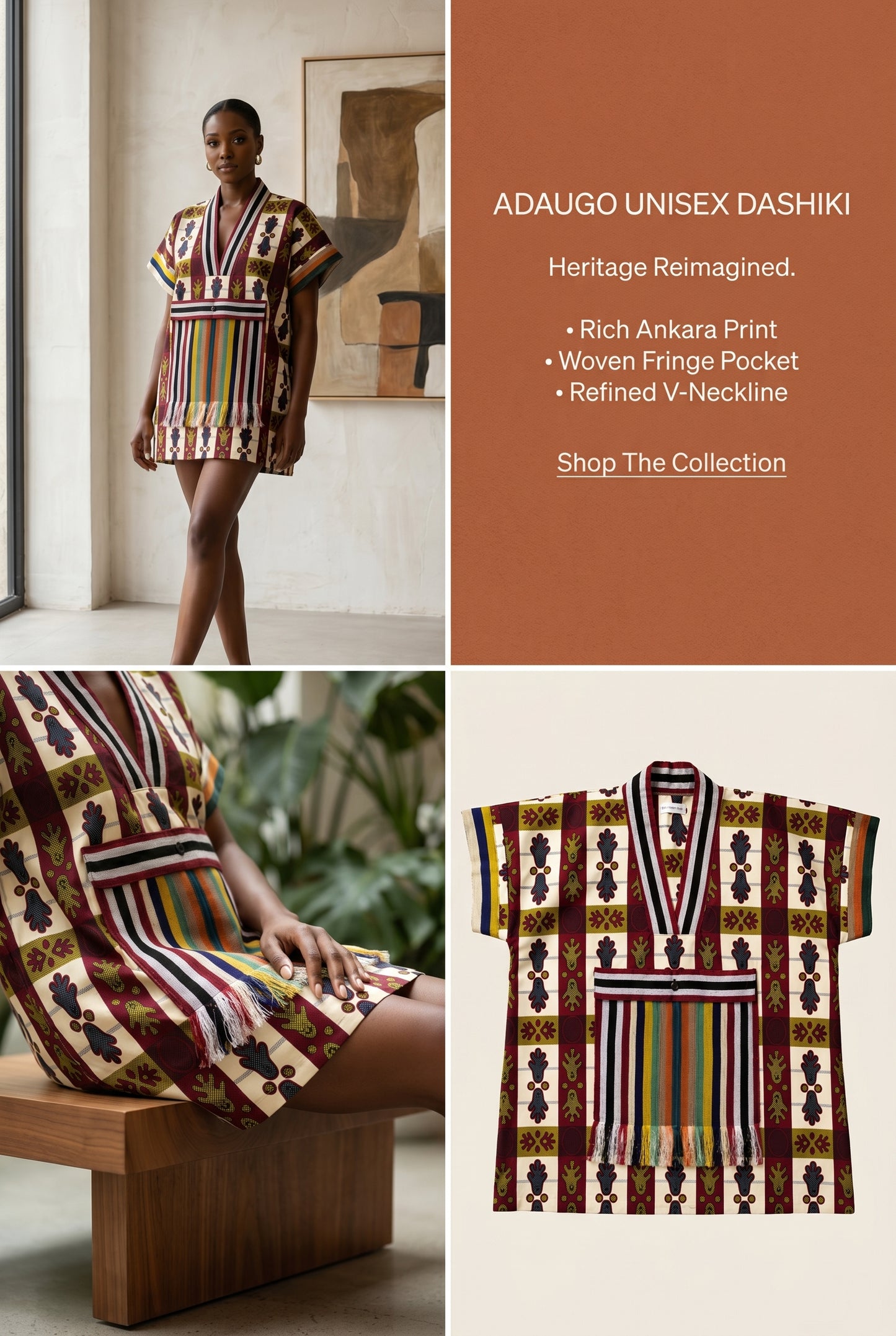 Adaugo unisex Dashiki