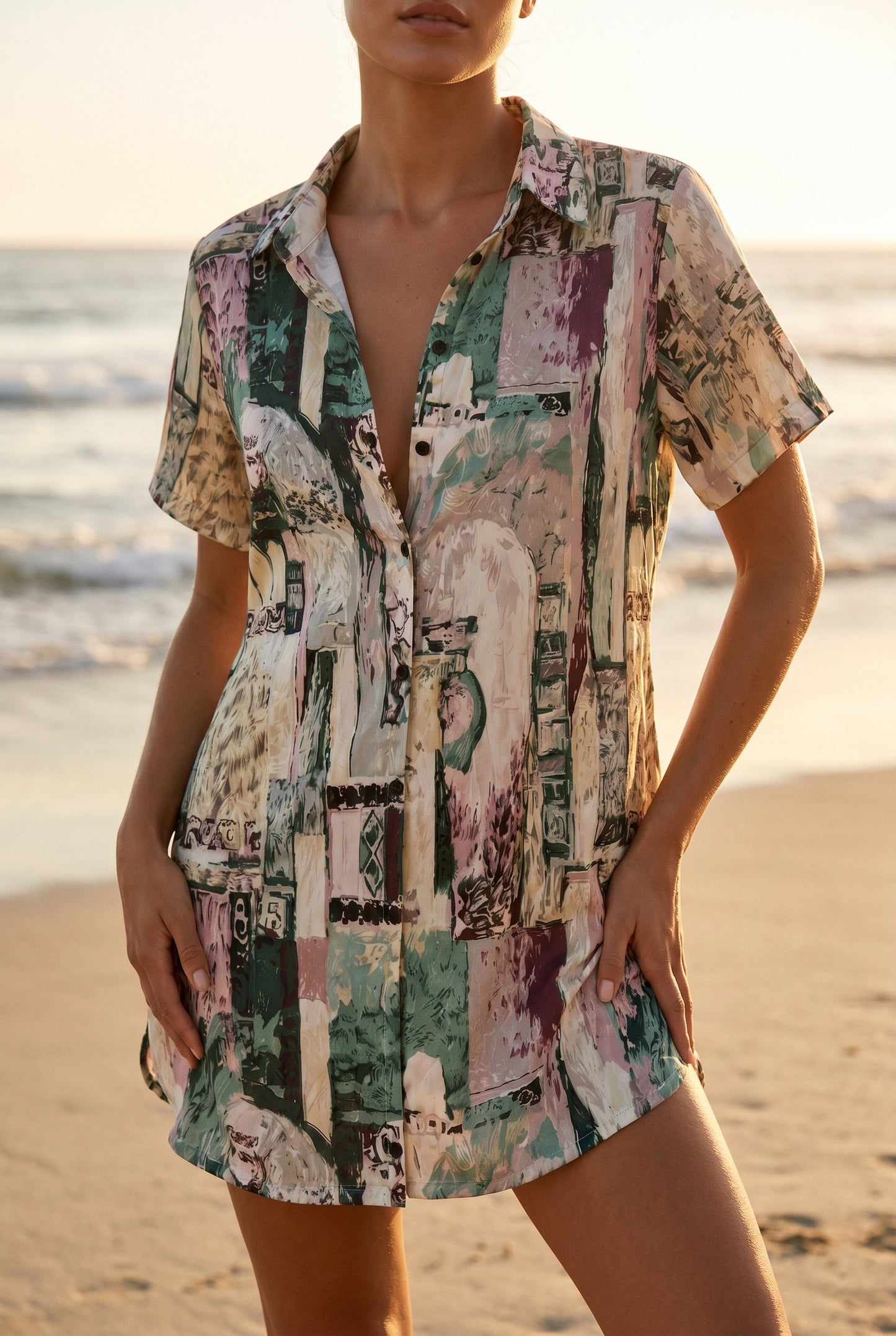 The Vintage muse shirt dress