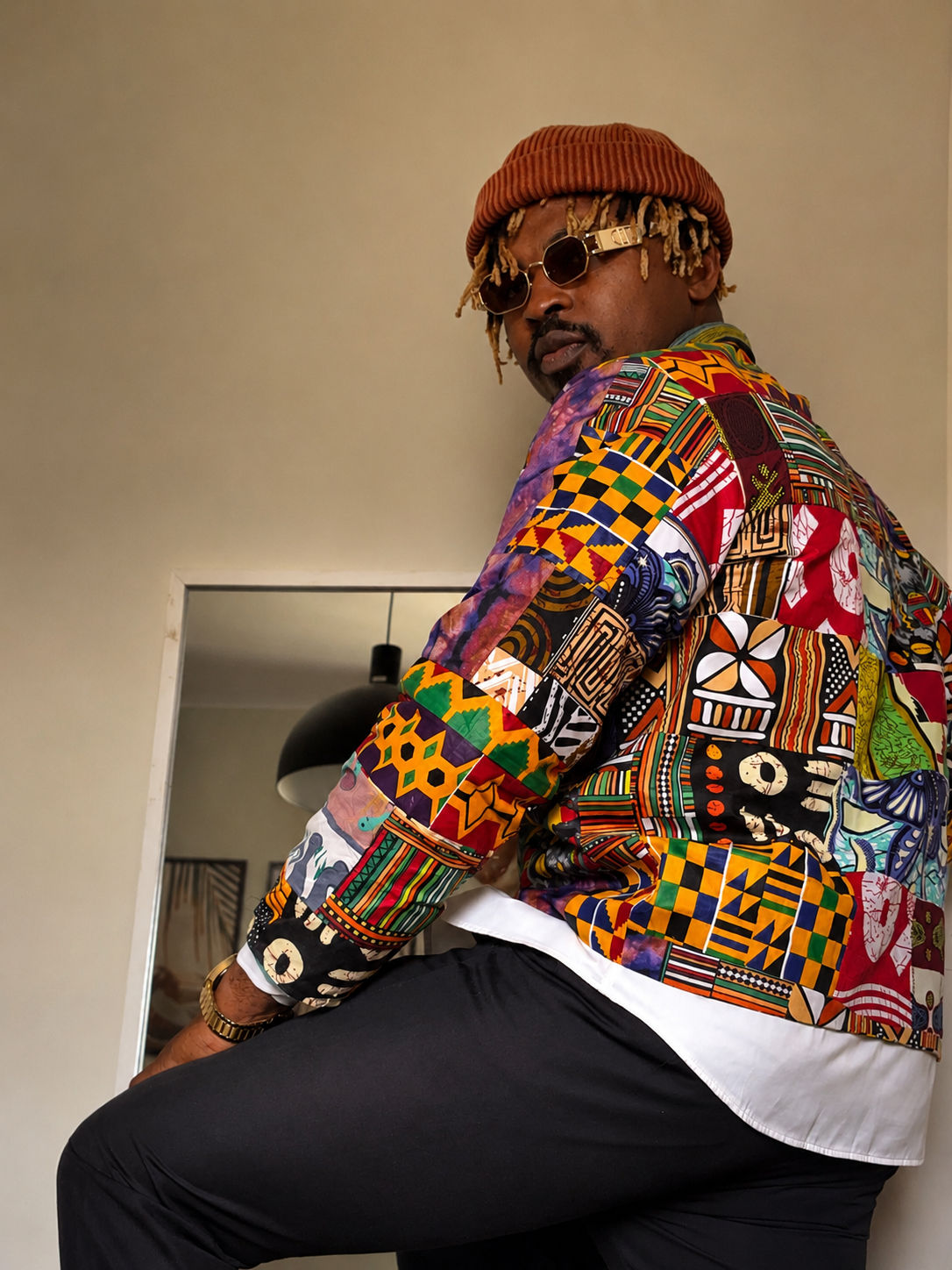 The Sustainable Statement Ankara jacket
